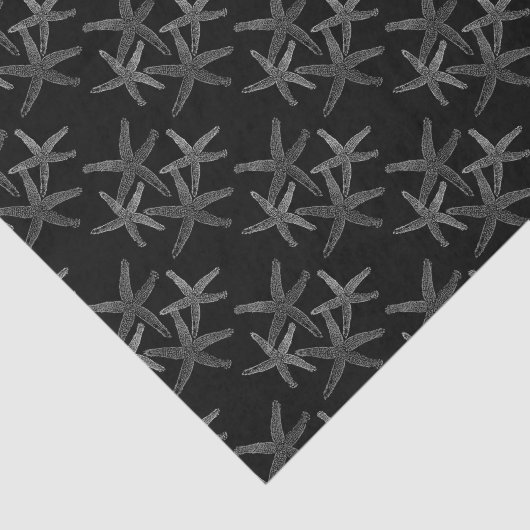 Weefselpapier zeeduivel, zilvergrijs tissuepapier (Detail)