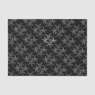 Weefselpapier zeeduivel, zilvergrijs tissuepapier