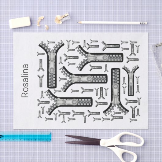 Weefselpapier Zippers Tissuepapier (Craft)