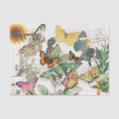 Weefselpapier - zonnebloem tissuepapier (Voorkant)