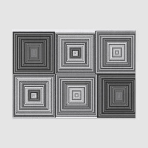 Weefselpapier, zwart, wit en grijs tissuepapier