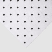 Weefselpapier/zwarte pooldots tissuepapier (Detail)