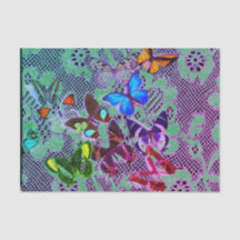 WEEFSELPAPIERBUTTERFLIES EN ANTIEK RUIMTE