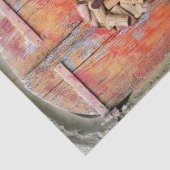 Weefselpapieren houten kurken tissuepapier (Detail)