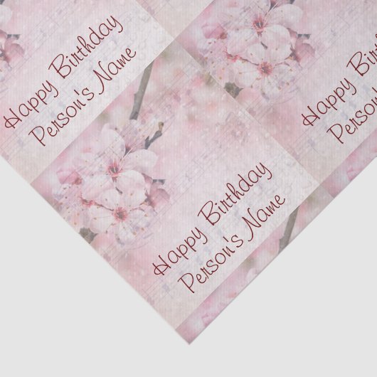 Weefselpapieren set (2) Happy Birthday CB Tissuepapier (Detail)