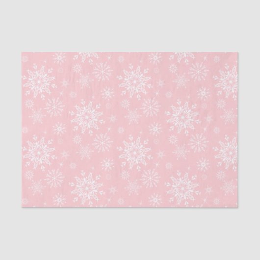 Weefselpapieren sneeuwvlokken tissuepapier (Voorkant)