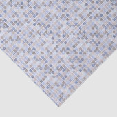 Weefselpapieren stripes bruin blauw tissuepapier (Detail)