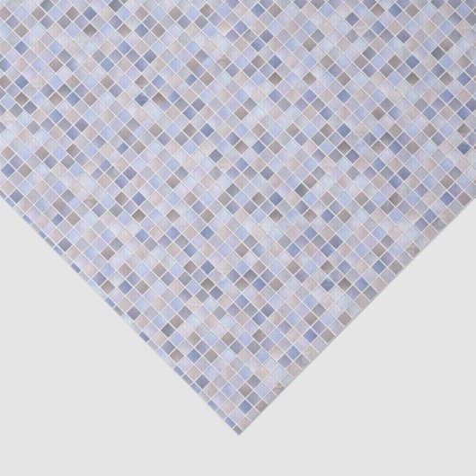 Weefselpapieren stripes bruin blauw tissuepapier (Detail)