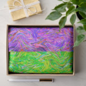 Weefselpapieren vloeibare kleuren tissuepapier (Geschenk)