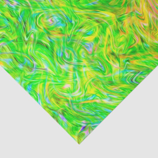 Weefselpapieren vloeibare kleuren tissuepapier (Detail)