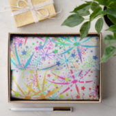 Weefselpapierregenboogvuurster Tissuepapier (Geschenk)