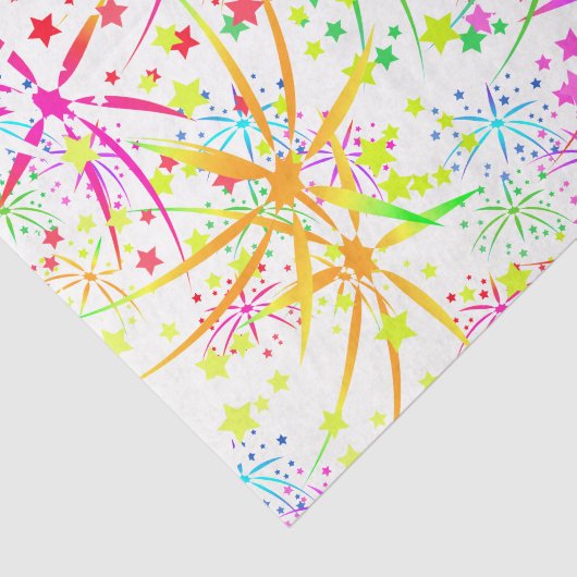 Weefselpapierregenboogvuurster Tissuepapier (Detail)