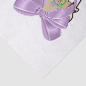Weefselpapierschrijfmachine Bel me Tissuepapier (Detail)