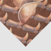 Weefselpapierset (2) Cowboy Pet en Boots Tissuepapier (Detail)