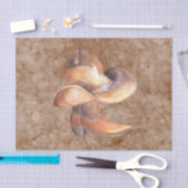 Weefselpapierset (2) Cowboy's Boot & Pet op verf Tissuepapier (Craft)