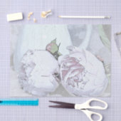 Weefselpapierset 2 Snijptens en pitcher Vase Tissuepapier (Craft)