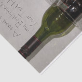 Weefselpapierset (2) Toast aan mijn beste vriend Tissuepapier (Detail)