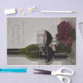 Weefselpapierset (2) Toast aan mijn beste vriend Tissuepapier (Craft)