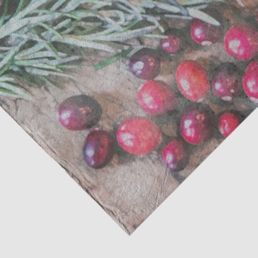 Weefselpapierset (2) Vrede op aarde Tissuepapier (Detail)