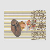 Weefselpapierstripe  tissuepapier (Voorkant)