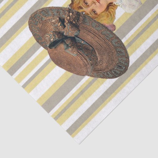 Weefselpapierstripe  tissuepapier (Detail)