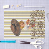 Weefselpapierstripe  tissuepapier (Craft)