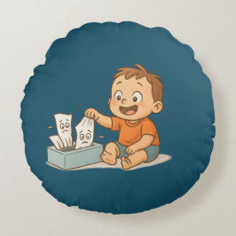 Weefsels in problemen rond kussen