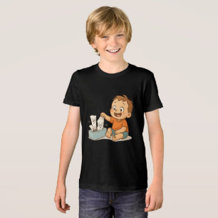 Weefsels in problemen Tri-Blend shirt