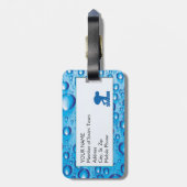 WEEFSELS LABEL BAGAGELABEL (Achterkant verticaal)