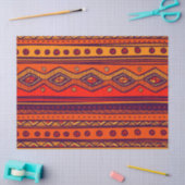 Weefsels van Afrikaanse stammenpatroonpatronen Tissuepapier (Craft)