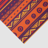 Weefsels van Afrikaanse stammenpatroonpatronen Tissuepapier (Detail)