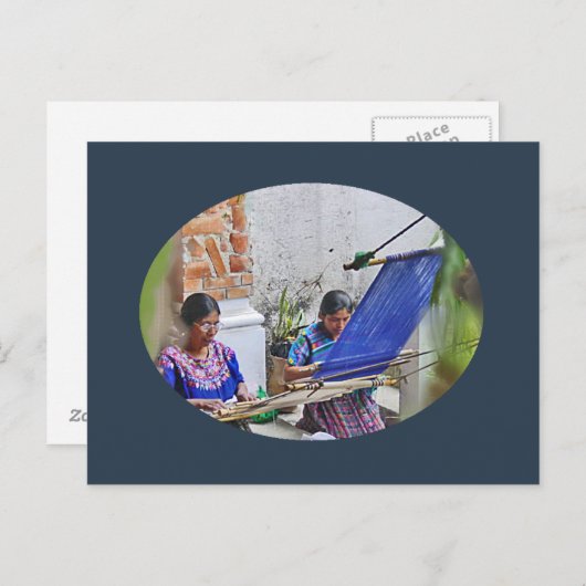 Weefsels van Antigua Briefkaart (Voorkant / Achterkant)