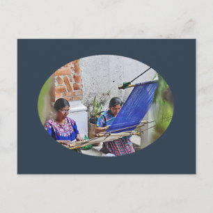 Weefsels van Antigua Briefkaart