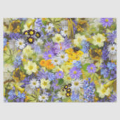 weefsels van bronbloemen tissuepapier (Voorkant)