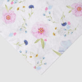 weefsels van bronbloemen tissuepapier (Detail)