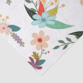 weefsels van bronbloemen tissuepapier (Detail)