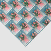 Weefsels van de Pink Angel Holiday Tissuepapier (Detail)