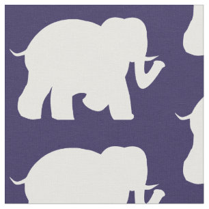 Weefsels van marinesoorten en witte olifanten stof