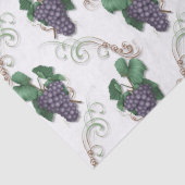 Weefsels van wijndruivencadeaupapier tissuepapier (Detail)