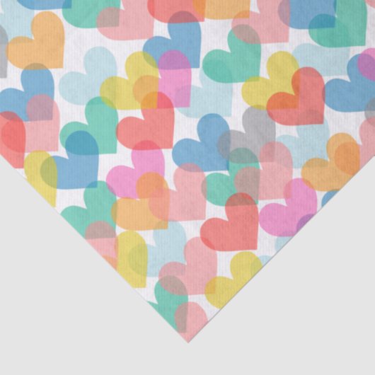 Weefsels voor regenboogkunsten tissuepapier (Detail)