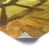 Weefster links van het spinnewiel Vincent van Gogh Poster (Hoek)