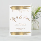 Weefuitnodiging Kaart (Staand voorkant)