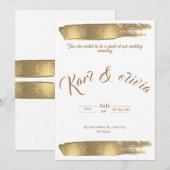 Weefuitnodiging Kaart (Voorkant / Achterkant)