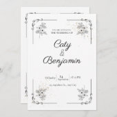 Weefuitnodiging Kaart (Voorkant / Achterkant)