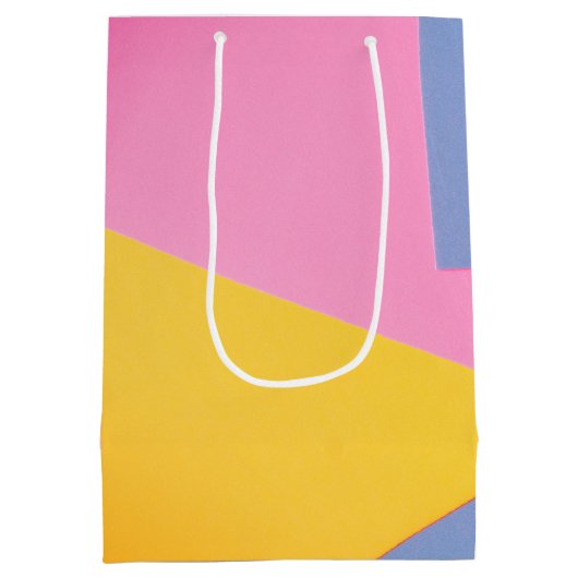 Weegblad - Happy Birthday Medium Gift Bag Medium Cadeauzakje (Achterkant)