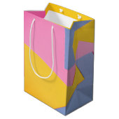 Weegblad - Happy Birthday Medium Gift Bag Medium Cadeauzakje (Achterkant Gekanteld)