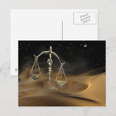 Weegblad in het woestijnBriefkaart Briefkaart (Voorkant / Achterkant)