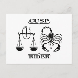 Weegblad/Scorpio Briefkaart