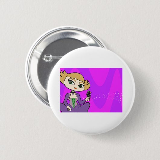 WeegButton Ronde Button 5,7 Cm (Voorkant /achterkant)