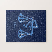 Weegconstellatie en dierentuin met sterren legpuzzel (Horizontaal)